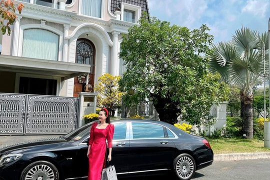 Bảo Thy sống như 'bà hoàng' trong biệt thự rộng lớn với chồng đại gia