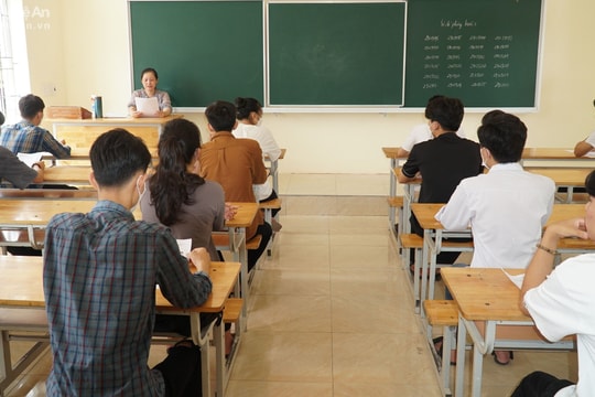 Nghệ An: Số trường công lập tuyển sinh lớp 10 theo NV2 và NV3 thưa thớt