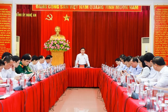 Nghệ An thống nhất chủ trương thành lập ban chỉ đạo cải cách hành chính ở các sở, ban, ngành và địa phương cấp huyện