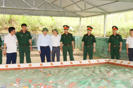 Ban chỉ đạo Diễn tập tỉnh giao nhiệm vụ diễn tập khu vực phòng thủ năm 2023 cho huyện Kỳ Sơn và Con Cuông