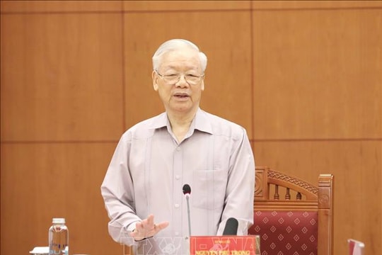 Tổng Bí thư Nguyễn Phú Trọng: Tiếp tục phòng, chống tham nhũng, tiêu cực quyết liệt, hiệu quả hơn