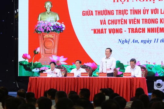 Chủ tịch UBND tỉnh Nguyễn Đức Trung: Cùng chia sẻ trách nhiệm, gánh vác công việc chung của tỉnh