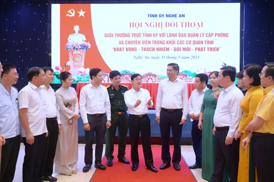 Tận tụy, nỗ lực cao nhất cho khát vọng phát triển của tỉnh