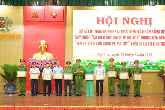 100% tụ điểm, điểm phức tạp về ma túy tại địa bàn biên giới Nghệ An đã bị triệt xoá 