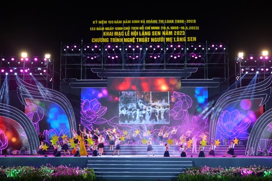 Nghệ An long trọng khai mạc Lễ hội Làng Sen năm 2023