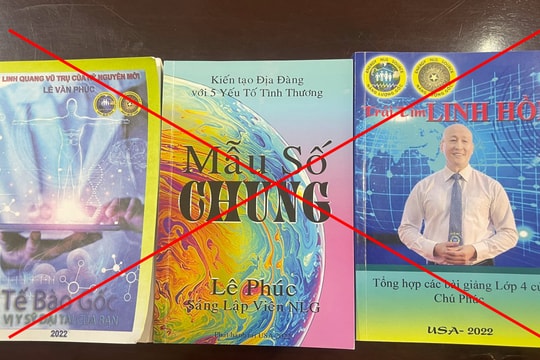 Thấy gì trong những cuốn sách lậu được tuồn về Việt Nam của nhóm năng lượng gốc?