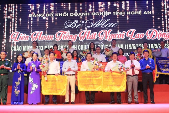 Bế mạc và trao giải Liên hoan 'Tiếng hát người lao động' năm 2023 