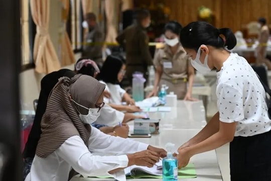 Thái Lan bỏ phiếu bầu 500 ghế tại Hạ viện, chuẩn bị khởi động cuộc đua tranh chức thủ tướng