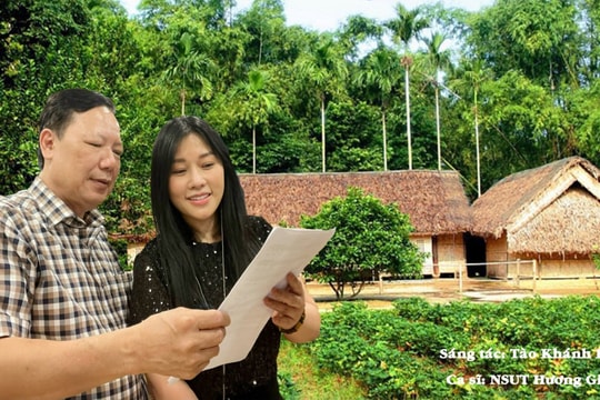 Ca khúc 'Về làng Sen': Dâng Người niềm tin son sắt