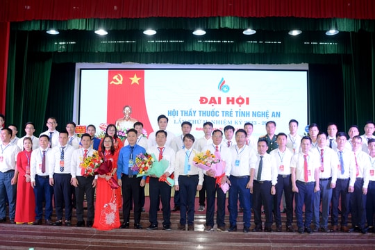 Hội Thầy thuốc trẻ tỉnh Nghệ An tổ chức Đại hội lần thứ II, nhiệm kỳ 2023 - 2028