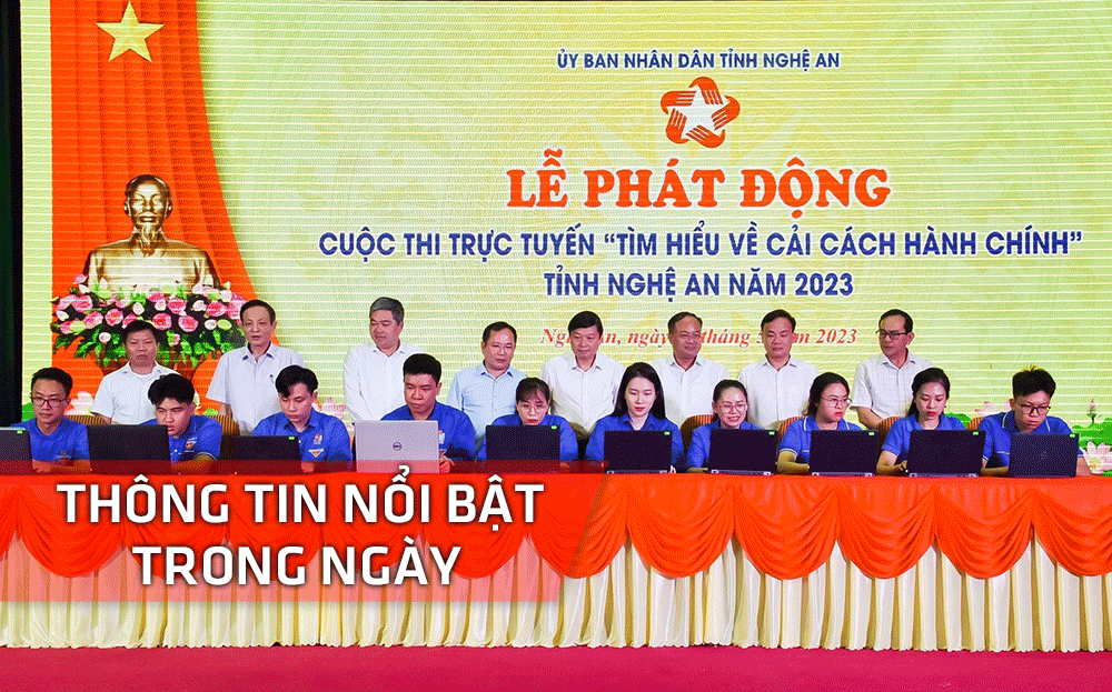 Thông tin nổi bật tỉnh Nghệ An ngày 22/5