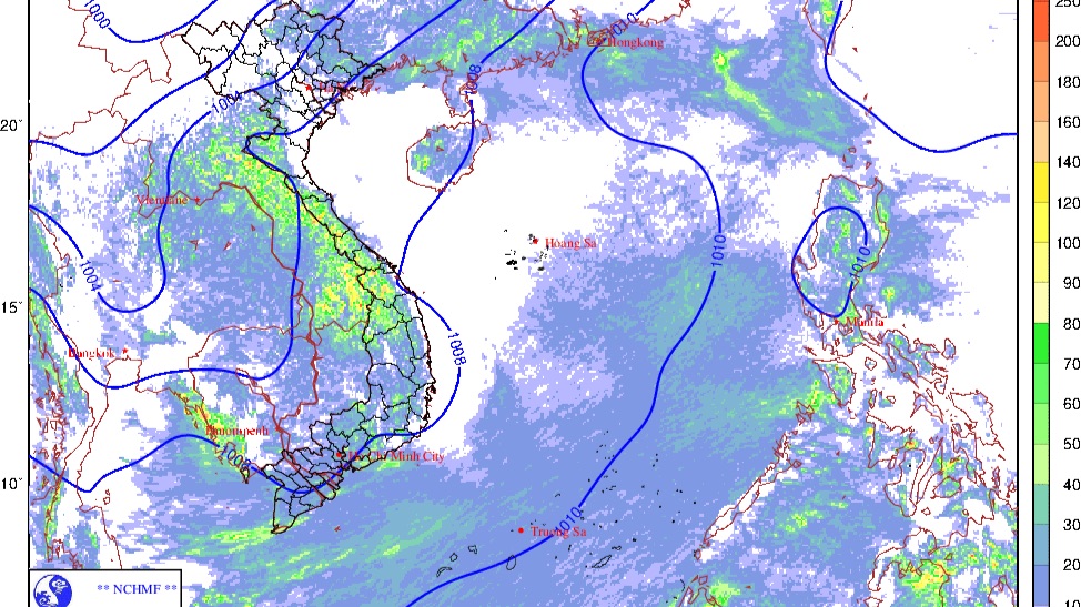 Dự báo mưa dông diện rộng và mưa lớn cục bộ, lốc, sét