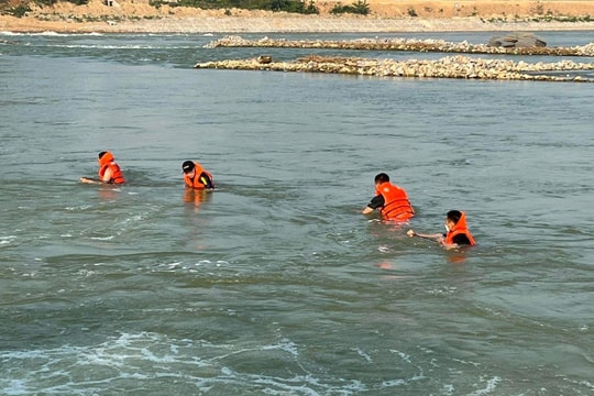 Tìm thấy thi thể người đàn ông đuối nước khi đi tắm đập Bara Đô Lương