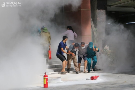 UBND tỉnh Nghệ An chỉ đạo tăng cường các biện pháp đảm bảo an toàn phòng cháy chữa cháy