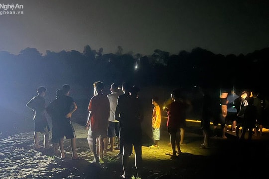 Tắm sông Lam, một nam thanh niên bị đuối nước