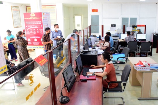 Tân Kỳ quyết tâm cải thiện thứ hạng cải cách hành chính