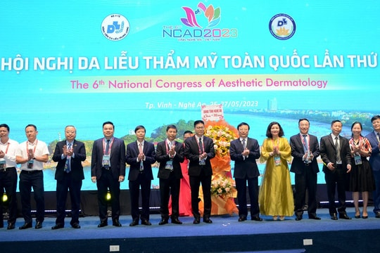 1000 đại biểu, nhà khoa học tham dự Hội nghị Da liễu thẩm mỹ toàn quốc lần thứ 6 tại Nghệ An