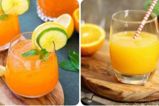 Tác dụng phụ của nước cam nếu uống sai cách