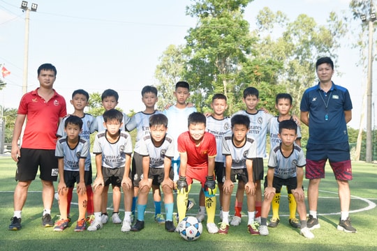 Giải Bóng đá Thiếu niên - Nhi đồng Cúp Báo Nghệ An lần thứ 25: Nhi đồng Nam Đàn quyết tâm tiến sâu vào giải