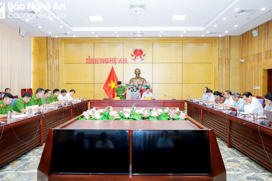 UBND tỉnh Nghệ An chỉ đạo tháo gỡ vướng mắc, đẩy mạnh triển khai Đề án 06 