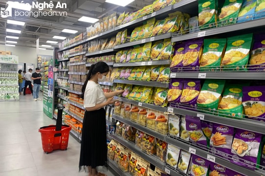 Chỉ số giá tiêu dùng tháng 5 của Nghệ An giảm 0,03% 