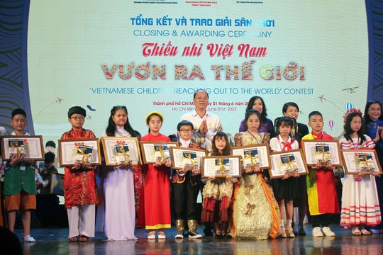 Học sinh Nghệ An đạt giải Nhì chung kết toàn quốc sân chơi ‘Thiếu nhi Việt Nam - Vươn ra thế giới’