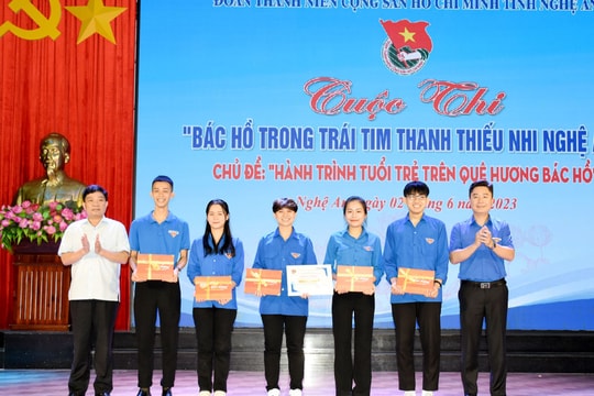 Sôi nổi Cuộc thi ‘Bác Hồ trong trái tim thanh thiếu nhi Nghệ An’