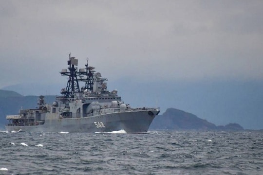 Hạm đội Thái Bình Dương bắt đầu tập trận với sự tham gia của hơn 60 tàu quân sự 