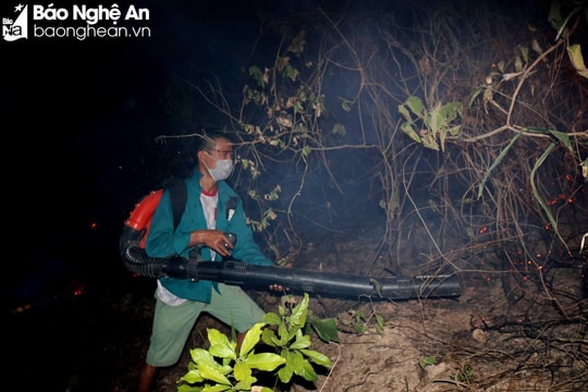 Nhiều địa phương ở Nghệ An còn thiếu dụng cụ, thiết bị chữa cháy rừng 
