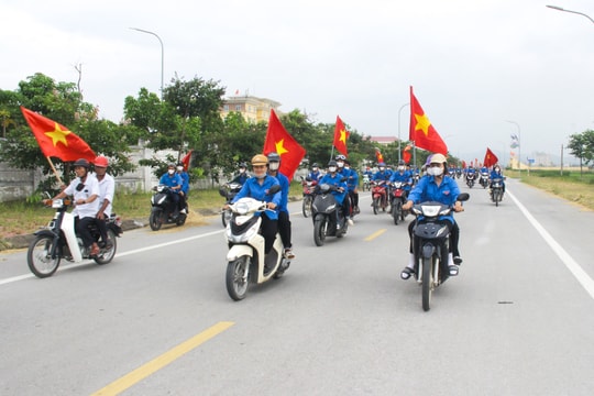 Thị xã Hoàng Mai ra quân hưởng ứng Tháng Phòng, chống ma túy
