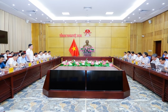 UBND tỉnh Nghệ An phối hợp với Tập đoàn Điện lực Việt Nam giải quyết các khó khăn trong việc cung ứng điện