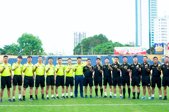 Chú trọng công tác trọng tài tại Giải Bóng đá Thiếu niên - Nhi đồng Cúp Báo Nghệ An 