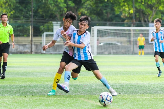 Thiếu niên Hoàng Mai và Hưng Nguyên chia điểm trong trận đầu ra quân