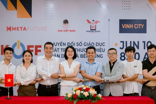IMA Việt Nam ký kết với Meta Future về chuyển đổi số trong giảng dạy và phát triển thương hiệu