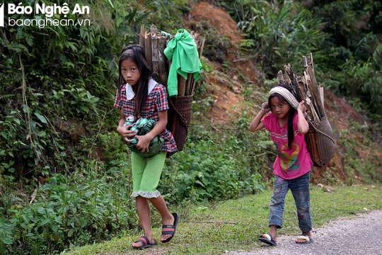 Không để trẻ em phải làm những công việc nặng nhọc để kiếm tiền