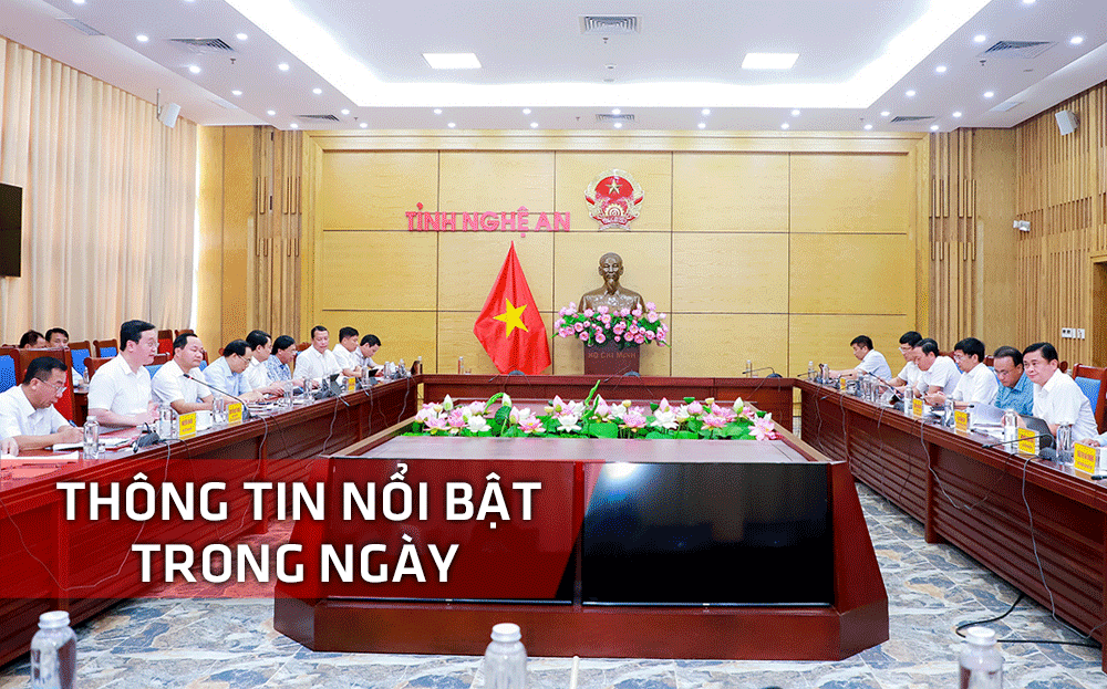 Nghệ An: Thông tin nổi bật ngày 12/6 