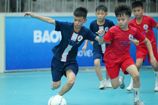 Nhi đồng Thanh Chương thắng thuyết phục Nhi đồng Diễn Châu ở trận tứ kết thứ hai