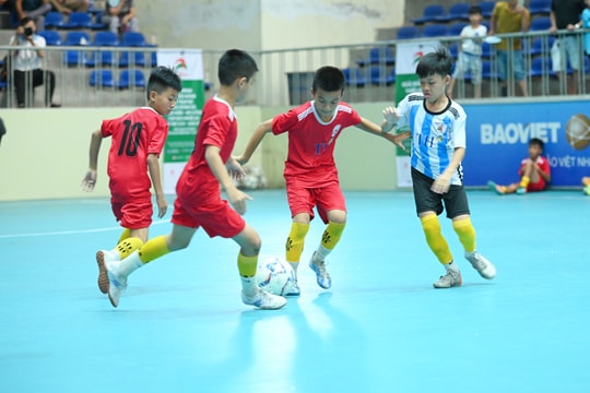 Nhi đồng Tân Kỳ bảo vệ thành công ngôi vương tại Giải bóng đá TN-NĐ Cúp Báo Nghệ An