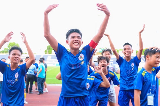 Giải Bóng đá Thiếu niên - Nhi đồng Cúp Báo Nghệ An: Nơi tiếp lửa đam mê của 5 cầu thủ thiếu niên đạt danh hiệu 'Vua phá lưới'