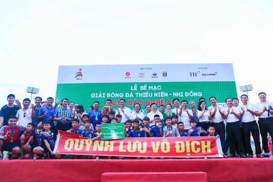 Hành trình đến với Cúp Vàng của đội thiếu niên Quỳnh Lưu