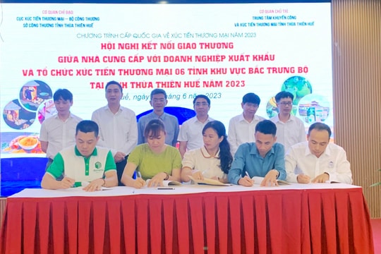 Nghệ An tham gia Hội nghị Kết nối giao thương khu vực Bắc Trung Bộ