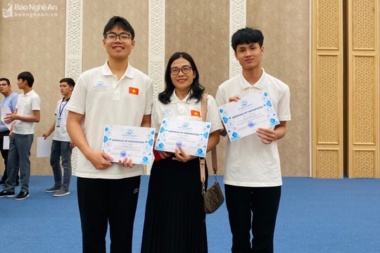 8 học sinh Nghệ An được miễn thi tốt nghiệp THPT và tuyển thẳng vào đại học