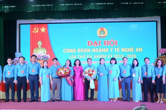 Đại hội Công đoàn ngành Y tế Nghệ An nhiệm kỳ 2023-2028