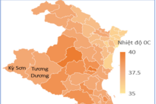 Thời tiết Nghệ An hôm nay: Tiếp tục nắng nóng, có nơi gay gắt