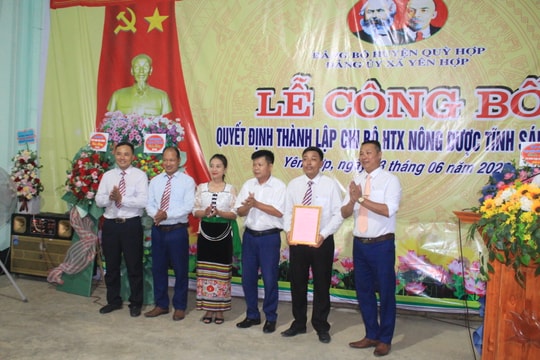 Quỳ Hợp có thêm một doanh nghiệp tư nhân thành lập chi bộ Đảng