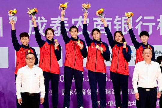 2 nữ vận động viên cầu mây Nghệ An giành Huy chương Vàng châu Á