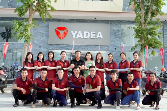 Xe điện Yadea Chuẩn Phát khai trương showroom theo tiêu chuẩn mới tại TP. Vinh