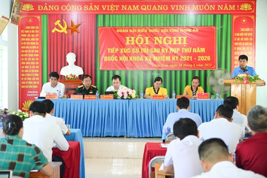Cử tri mong muốn có chính sách hỗ trợ các hộ dân chịu ảnh hưởng từ đập thủy điện