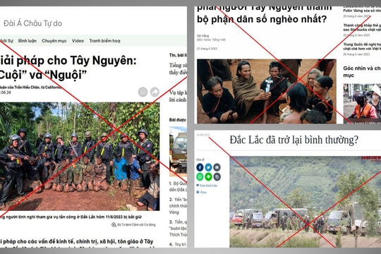 Nhận diện âm mưu diễn biến hòa bình qua vụ việc ở Đắk Lắk