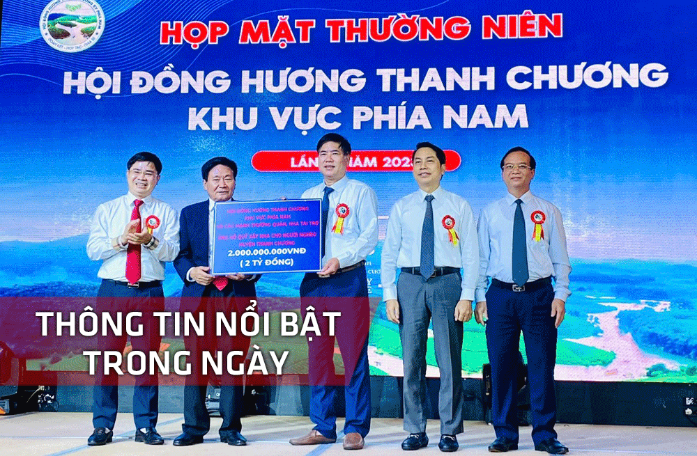 Nghệ An: Thông tin nổi bật ngày 2/7